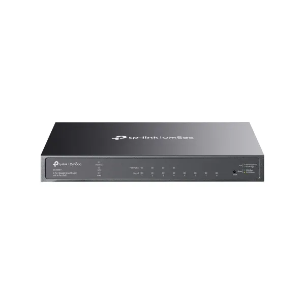 Tp-Link Switch|TP-LINK|Omada|TL-SG2008P|Type L2+|Desktop/pedestal|8x10Base-T / 100Base-TX / 1000Base-T|PoE+ ports 4|62 Watts|TL-