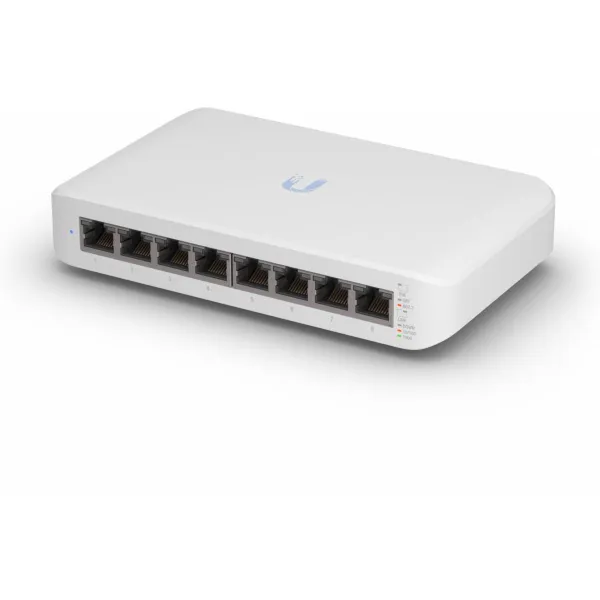 Ubiquiti Switch|UBIQUITI|Lite 8 PoE|Type L2|Desktop/pedestal|8x10Base-T / 100Base-TX / 1000Base-T|PoE+ ports 4|USW-LITE-8-POE