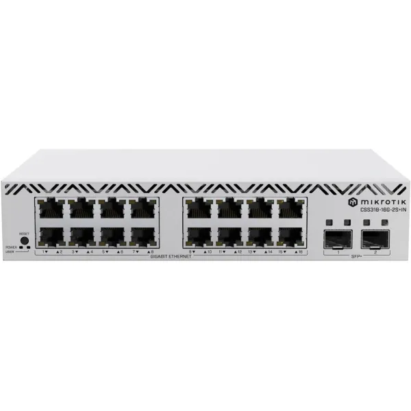 Mikrotik CSS318-16G-2S+IN Gigabit Sw
