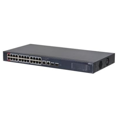 Dahua Switch|DAHUA|DH-SG4028LP|26xGigabit Ethernet (copper) ports quantity|2xSFP module slots quantity|4xPower over Ethernet (Po