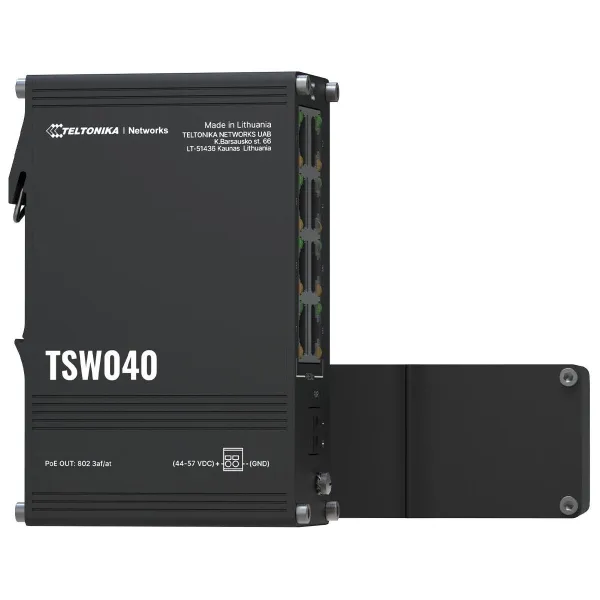 Teltonika Switch|TELTONIKA|TSW040000000|PoE+ ports 8|240 Watts|TSW040