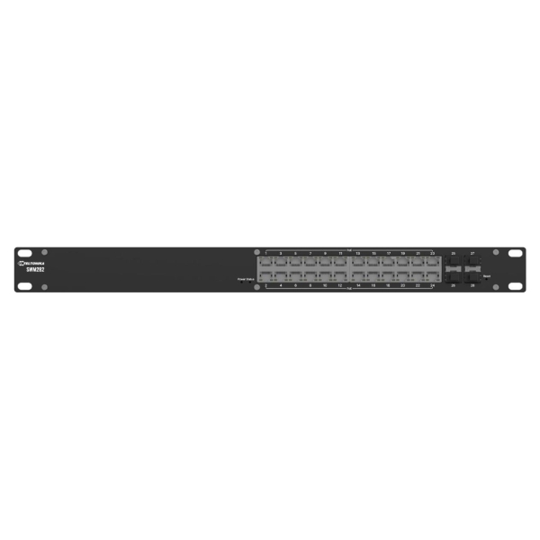 Teltonika Switch|TELTONIKA|SWM282000200|Switch type Managed|Switch layer L2|24xRJ-45 ports|Power over Ethernet (PoE) Yes|24xPowe