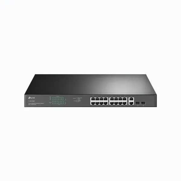 Tp-Link Switch|TP-LINK|TL-SG1218MP|Desktop/pedestal|Rack|16x10Base-T / 100Base-TX / 1000Base-T|PoE+ ports 16|250 Watts|TL-SG1218