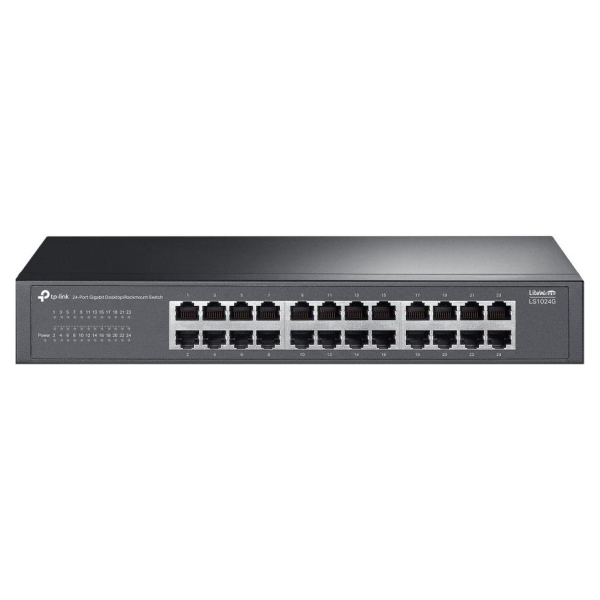 Tp-Link Switch|TP-LINK|Switch type Unmanaged|24xRJ-45 ports|RJ-45 Ports Type Gigabit Ethernet (10/100/1000)|LS1024G