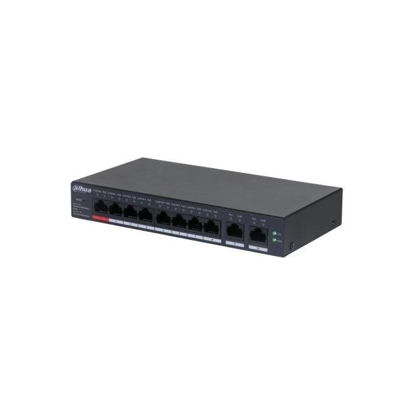Dahua Switch|DAHUA|CS4010-8GT-110|Type L2|Desktop/pedestal|8x10Base-T / 100Base-TX / 1000Base-T|PoE ports 8|DH-CS4010-8GT-110