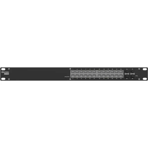 Teltonika Switch|TELTONIKA|SWM281000200|Switch type Managed|Switch layer L2|24xRJ-45 ports|SWM281