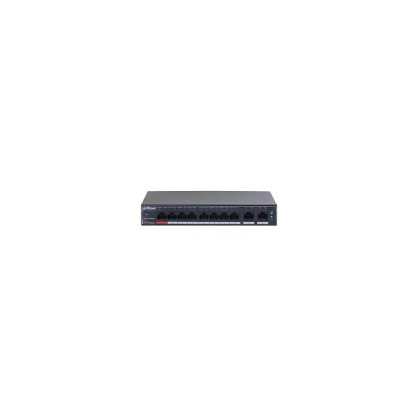 Dahua Switch|DAHUA|DH-SG4010P|Switch layer L2|10xRJ-45 ports|RJ-45 Ports Type Gigabit Ethernet (10/100/1000)|8xPower over Ethern
