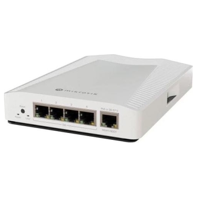 Mikrotik Switch|MIKROTIK|1x10Base-T / 100Base-TX / 1000Base-T|4x10GbE|PoE ports 1|CRS304-4XG-IN