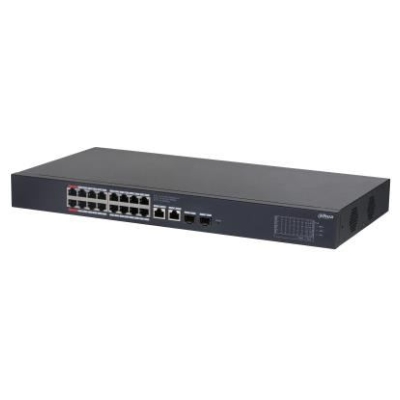 Dahua Switch|DAHUA|Desktop/pedestal|Rack|16x10Base-T / 100Base-TX / 1000Base-T|2xSFP|PoE ports 16|CS4220-16GT-240