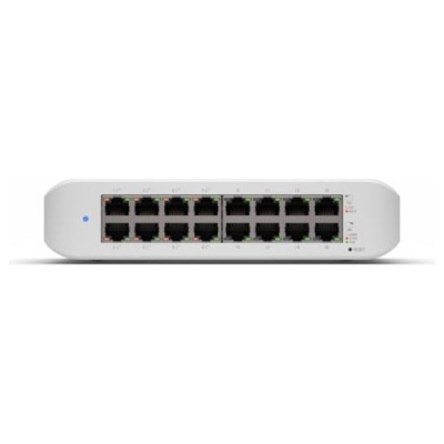 Ubiquiti Switch|UBIQUITI|USW-LITE-16-POE|Type L2|16x10Base-T / 100Base-TX / 1000Base-T|PoE+ ports 8|45 Watts|USW-LITE-16-POE