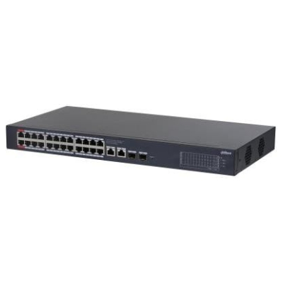 Dahua Switch|DAHUA|CS4228-24GT-240|Desktop/pedestal|Rack|2xSFP|26xRJ45|240 Watts|CS4228-24GT-240