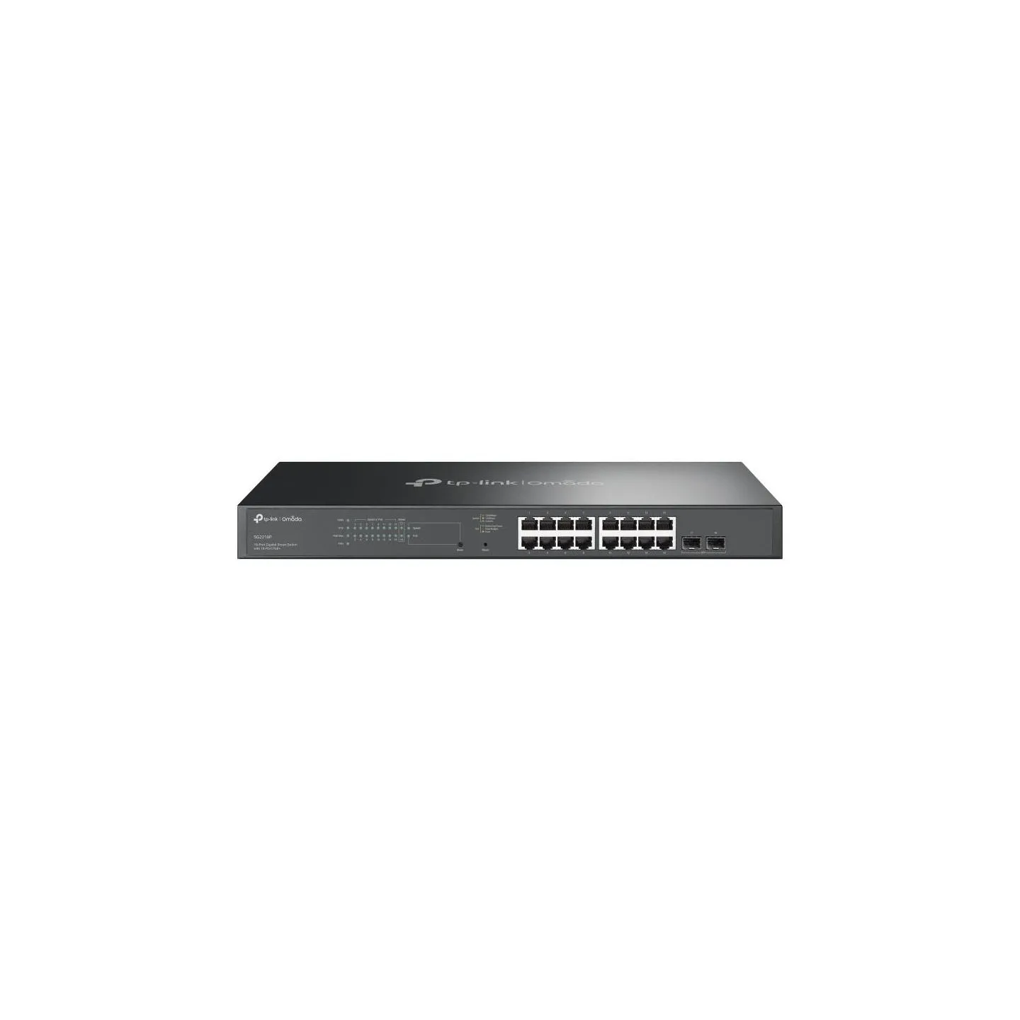 Tp-Link Switch|TP-LINK|JetStream|TL-SG2218P|Desktop/pedestal|16x10Base-T / 100Base-TX / 1000Base-T|2xSFP|PoE+ ports 16|150 Watts