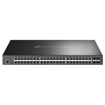 Tp-Link Switch|TP-LINK|Omada|TL-SG3452P|Type L2+|48x10Base-T / 100Base-TX / 1000Base-T|4xSFP|1xRJ45|1|PoE+ ports 48|384 Watts|TL