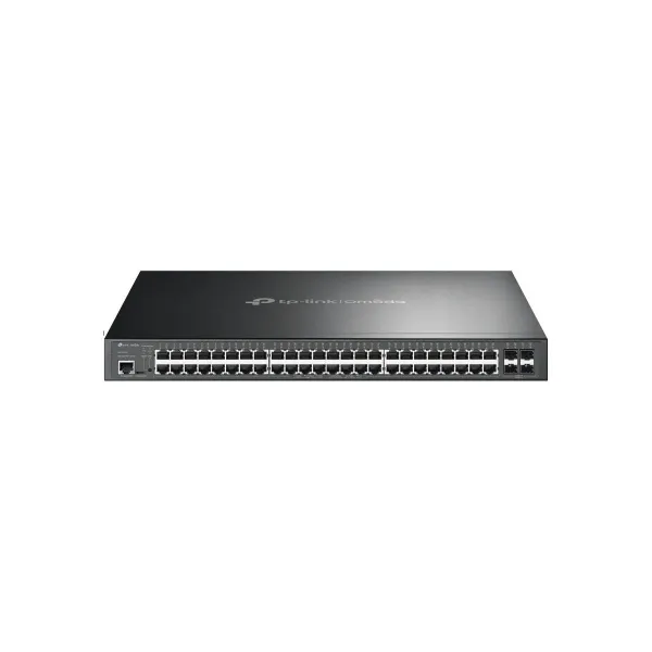 Tp-Link Switch|TP-LINK|Omada|TL-SG3452P|Type L2+|48x10Base-T / 100Base-TX / 1000Base-T|4xSFP|1xRJ45|1|PoE+ ports 48|384 Watts|TL