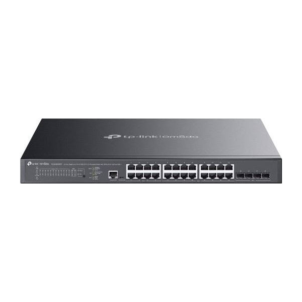 Tp-Link Switch|TP-LINK|Omada|SG3428XMPP|Rack|24x10Base-T / 100Base-TX / 1000Base-T|4xSFP+|1xConsole|1|PoE+ ports 16|500 Watts|SG