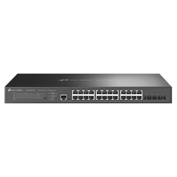 Tp-Link Switch|TP-LINK|Omada|SG3428XPP-M2|Desktop/pedestal|Rack|24x2.5GbE|4xSFP+|1xConsole|1|PoE+ ports 16|500 Watts|SG3428XPP-M