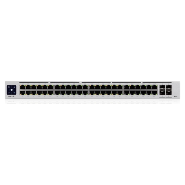 Ubiquiti Switch|UBIQUITI|USW-PRO-48-POE|Type L3|Rack|48x10Base-T / 100Base-TX / 1000Base-T|4xSFP|PoE+ ports 48|600 Watts|USW-PRO