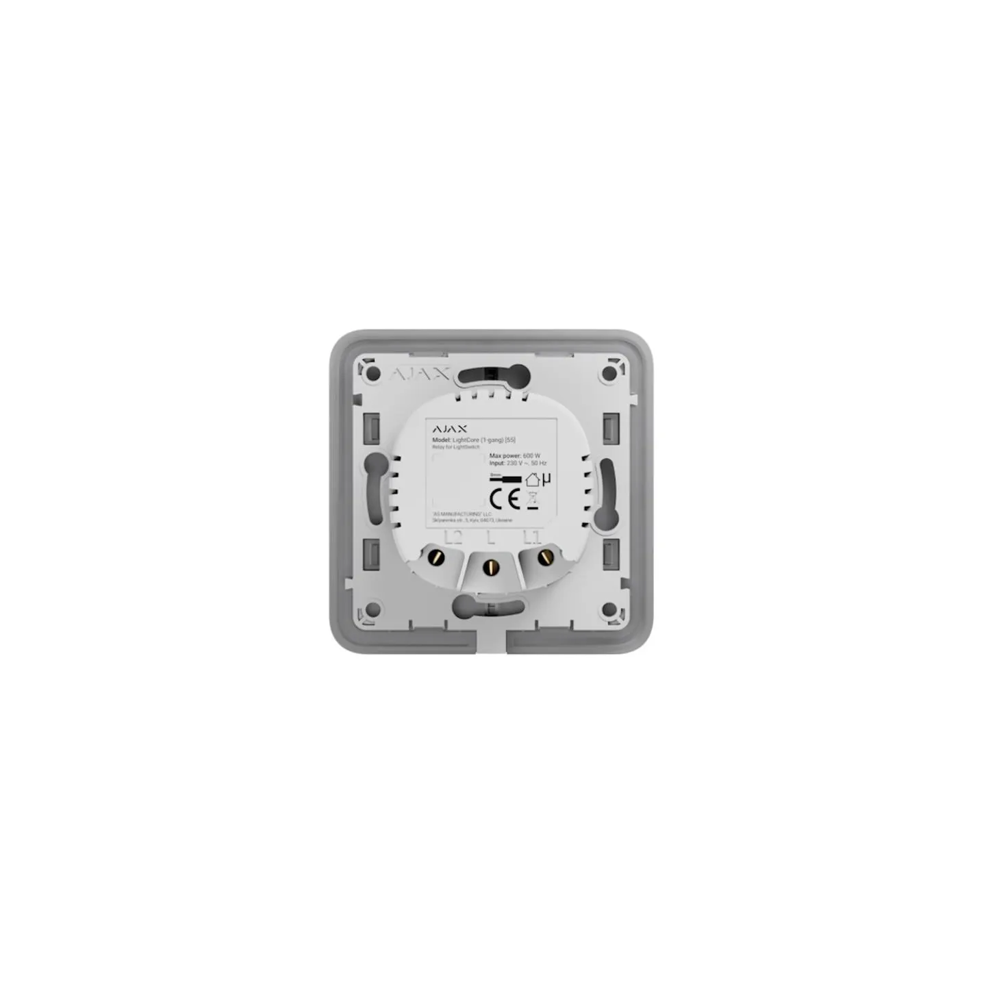 Ajax SMART HOME LIGHTCORE 1GANG/52136 AJAX
