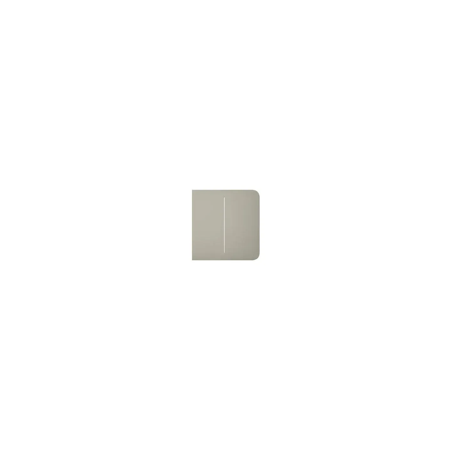Ajax SMART SIDEBUTTON 2GANG/OLIVE 46025 AJAX