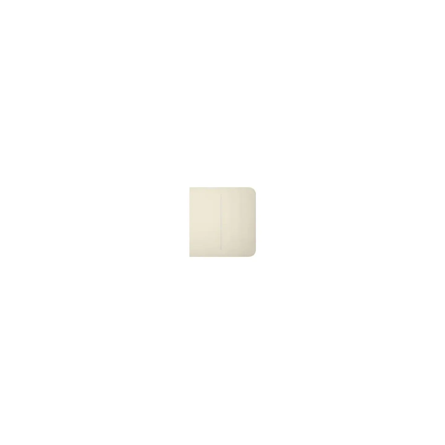 Ajax SMART SIDEBUTTON 2GANG/IVORY 46024 AJAX