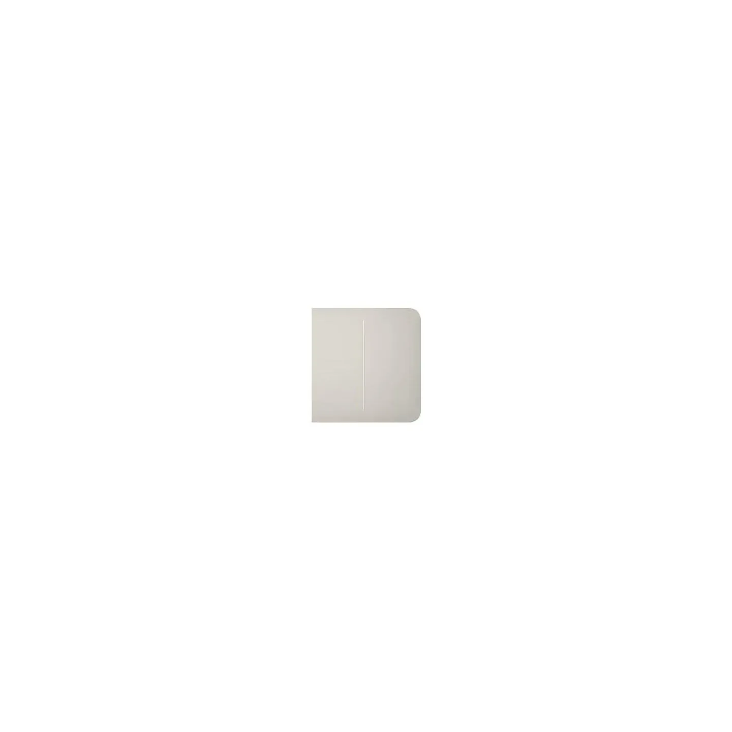 Ajax SMART SIDEBUTTON 2GANG/OYSTER 46026 AJAX