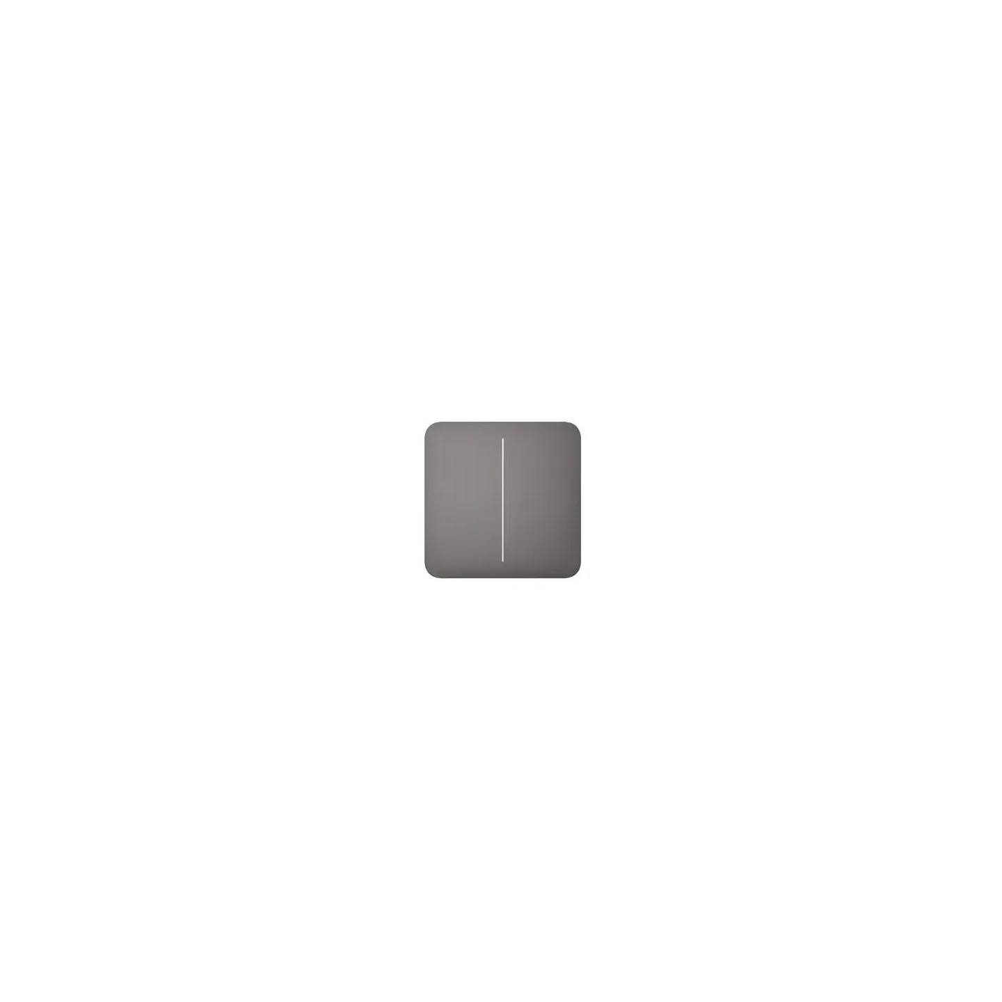 Ajax SMART SOLOBUTTON 2GANG/GREY 46017 AJAX