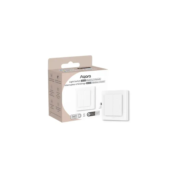 Aqara SMART HOME LIGHT SWITCH H2/WS-K08D AQARA