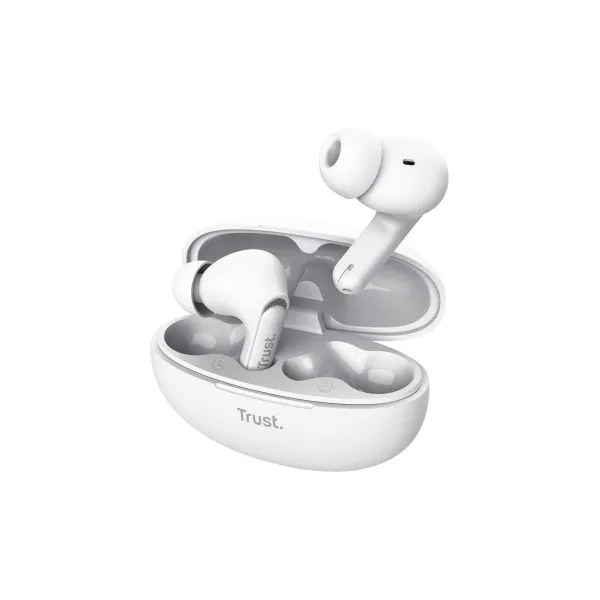 Trust HEADSET EARBUDS YAVI BT ENC/WHITE 25172 TRUST
