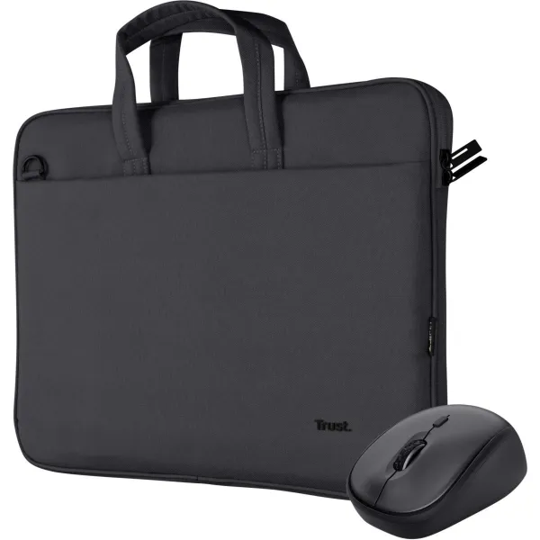 Trust NB CASE BOLOGNA 16" +MOUSE SET/BLACK 24988 TRUST