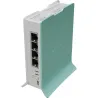 Mikrotik Wireless Router|MIKROTIK|Wireless Router|Wi-Fi 6|IEEE 802.11ax|4x10/100/1000M|L41G-2AXD