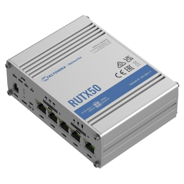 Teltonika Wireless Router|TELTONIKA|RUTX50000000|RUTX50