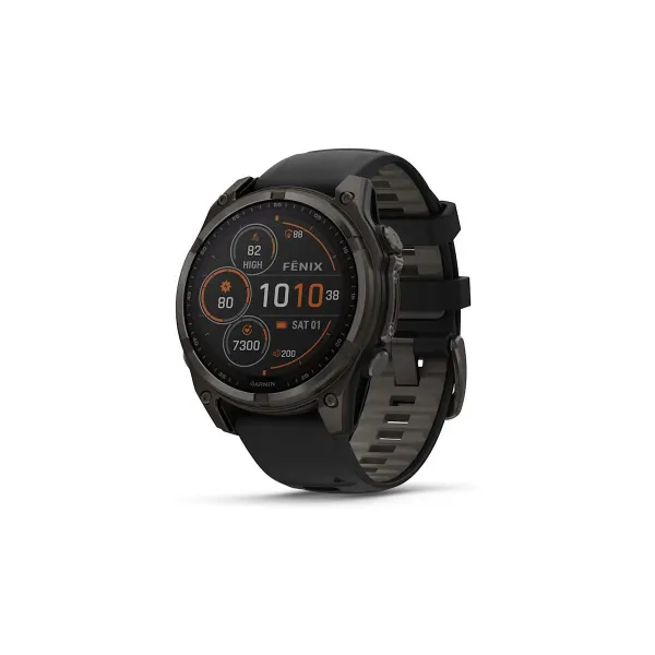 Garmin SMARTWATCH FENIX 8 SAPP. SOLAR/BLACK/GRAY 010-02906-11 GARMIN