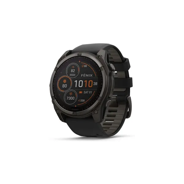 Garmin SMARTWATCH FENIX 8 SAPP. SOLAR/BLACK/GRAY 010-02907-11 GARMIN