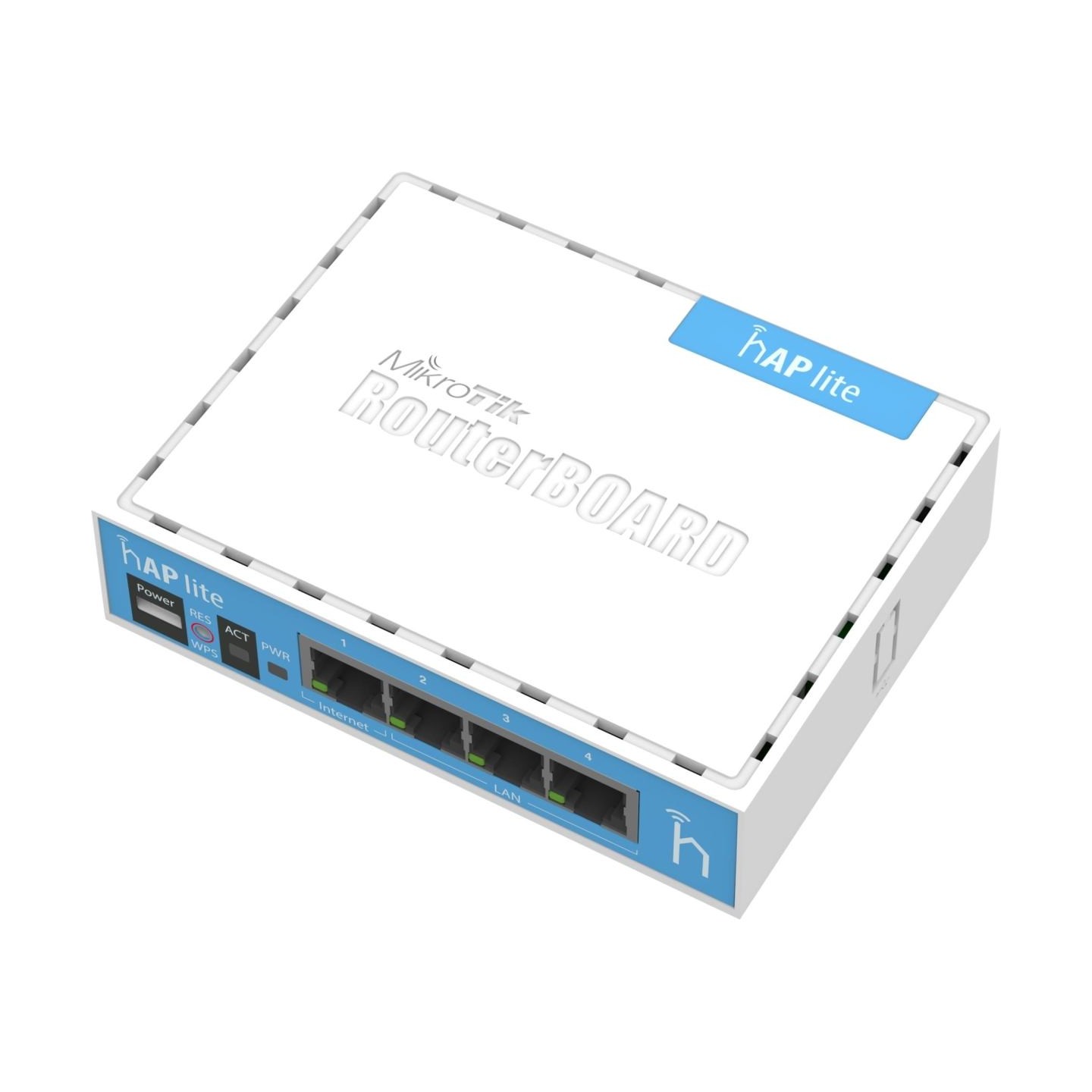 Mikrotik | hAP Lite Classic | RB941-2nD | 802.11n | 10/100 Mbit/s | Ethernet LAN (RJ-45) ports 4 | Mesh Support No | MU-MiMO No 