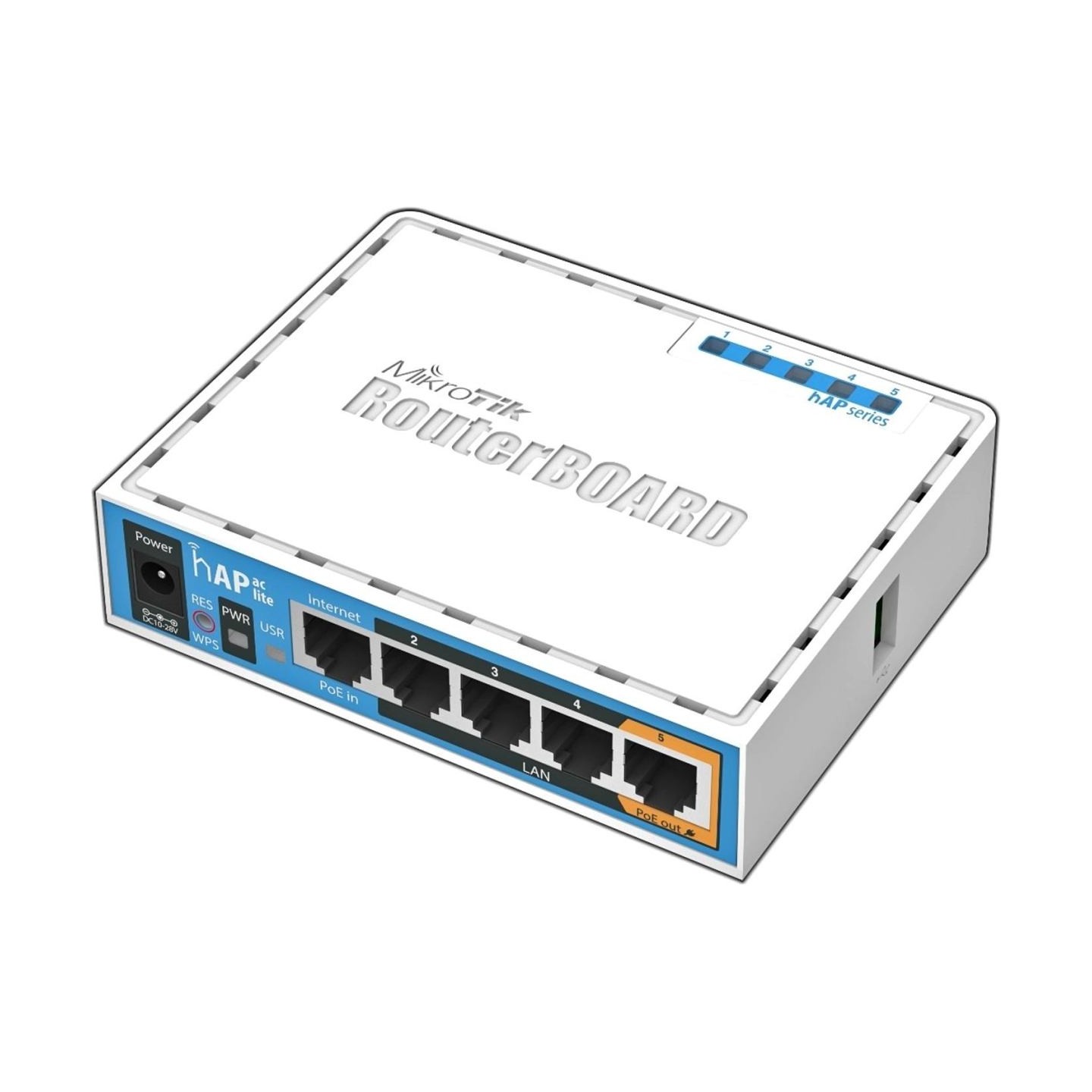 Mikrotik RB952Ui-5ac2nD | hAP ac lite | 802.11ac | 867 Mbit/s | 10/100 Mbit/s | Ethernet LAN (RJ-45) ports 5 | MU-MiMO Yes | 12 