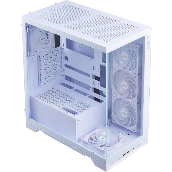 A-Data Case|ADATA|INVADER X BTF|MidiTower|Case product features Transparent panel|ATX|MicroATX|MiniITX|Colour White|INVADERXBTFM