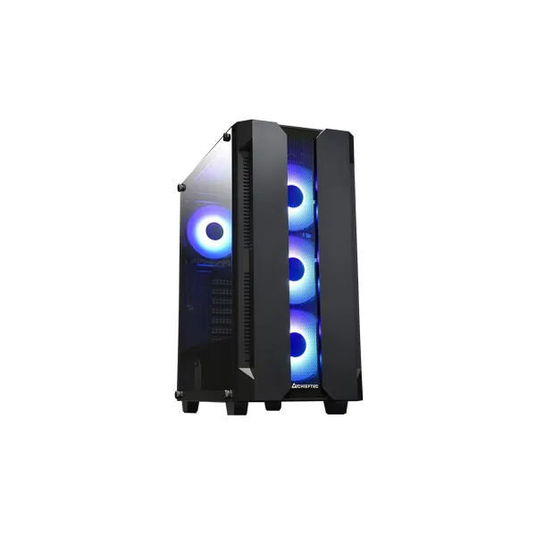 Chieftec GS-01B-OP Hunter Midi Tower 4xRGB Fan
