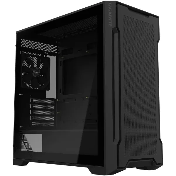 Gigabyte Case|GIGABYTE|GB-C102G|MidiTower|Case product features Transparent panel|Not included|MicroATX|MiniITX|Colour Black|GB-