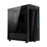 Gigabyte Case|GIGABYTE|C200 GLASS|MidiTower|Not included|ATX|MicroATX|MiniITX|Colour Black|GB-C200G