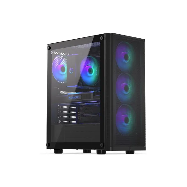 Endorfy Case|ENDORFY|Ventum 200 ARGB|MidiTower|Case product features Transparent panel|Not included|ATX|MicroATX|MiniITX|Colour