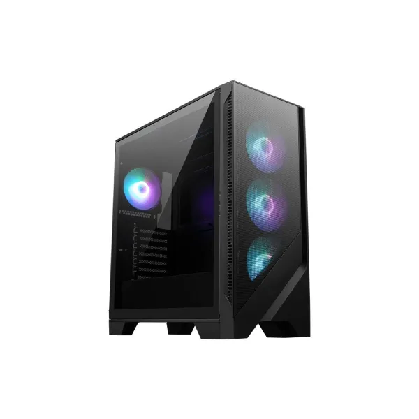MSI Case|MSI|MAG FORGE 321R AIRFLOW|MidiTower|Case product features Transparent panel|ATX|MicroATX|MiniITX|Colour Black|MAGFORGE