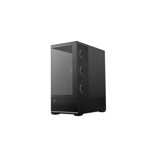 MSI Case|MSI|MAG PANO 110R PZ|MidiTower|Case product features Transparent panel|Not included|Colour Black|MAGPANO110RPZ
