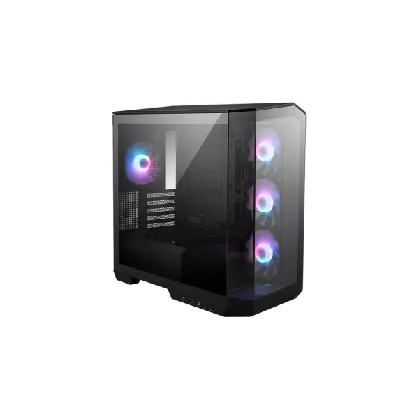MSI Case|MSI|MidiTower|Case product features Transparent panel|Not included|MicroATX|Colour Black|MAGPANOM100RPZ