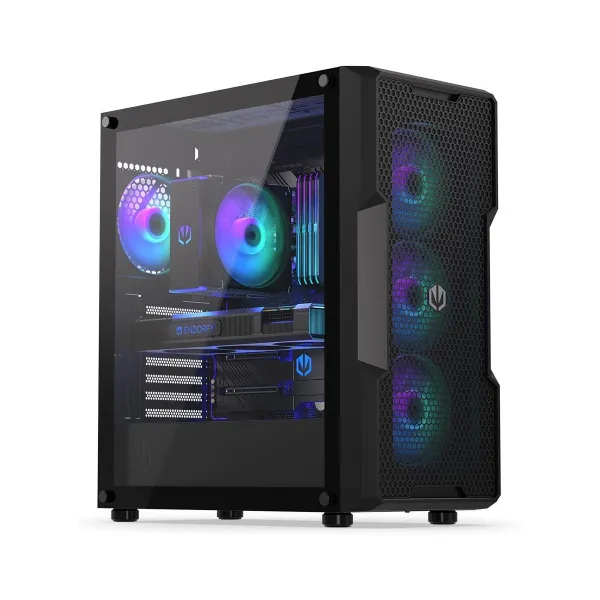 Endorfy Case|ENDORFY|Regnum 400 ARGB|MidiTower|Case product features Transparent panel|Not included|ATX|MicroATX|MiniITX|Colour