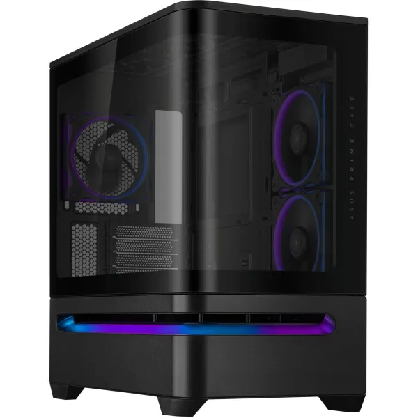 Asus Case|ASUS|micro ATX/Mini-ITX|Black|Midi Tower|PC|Prime AP202 ARGB|PRIMEAP202TG