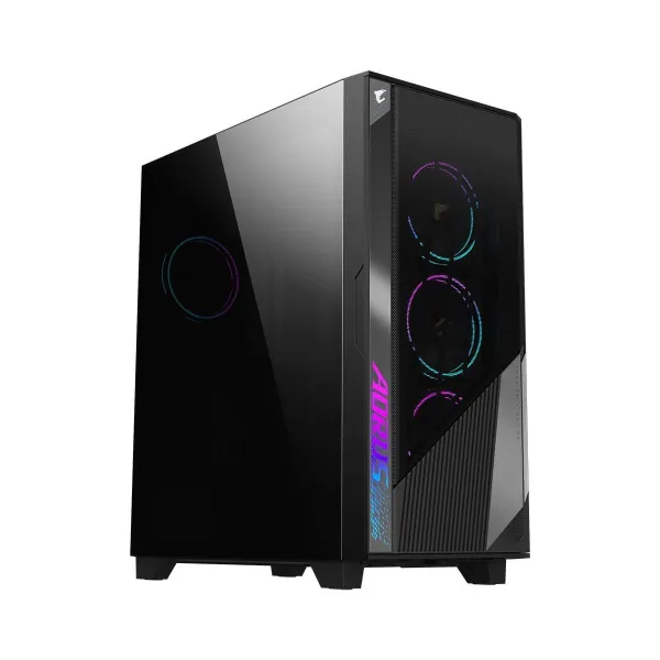 Gigabyte Case|GIGABYTE|AORUS C500 GLASS|MidiTower|Not included|ATX|EATX|MicroATX|MiniITX|Colour Black|AC500G