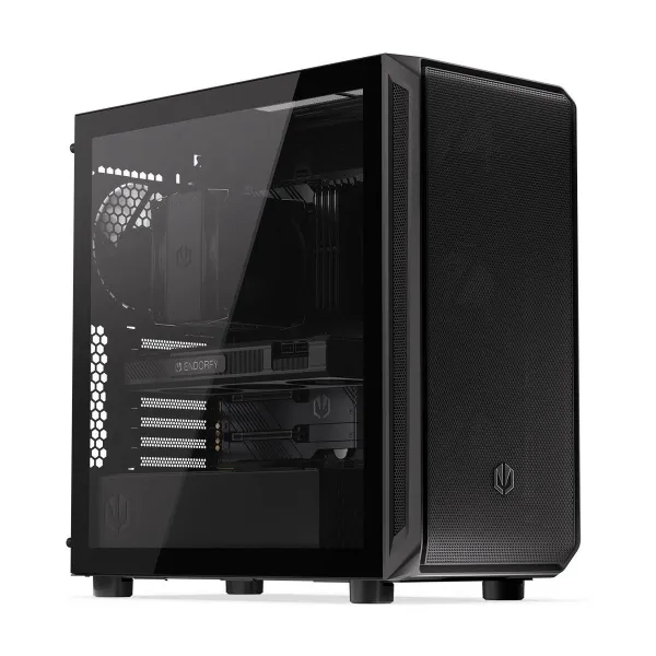 Endorfy Case|ENDORFY|Arx 700 Air|MidiTower|Case product features Transparent panel|ATX|MicroATX|MiniITX|Colour Black|EY2A012