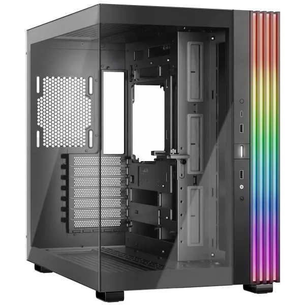 Be Quiet Case|BE QUIET|LIGHT BASE 600 DX|Tower|Case product features Transparent panel|ATX|MicroATX|MiniITX|Colour Black|BGW65