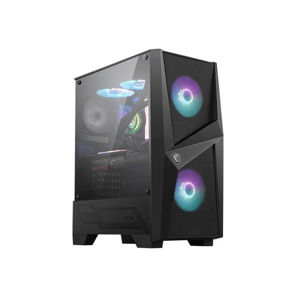MSI Case|MSI|MAG Forge 100R|MidiTower|Not included|ATX|MicroATX|MiniITX|Colour Black|MAGFORGE100R