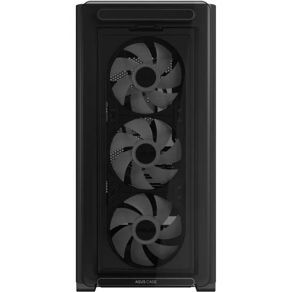 Asus Case|ASUS|A23 PLUS|MidiTower|Case product features Transparent panel|MicroATX|MiniITX|Colour Black|A23PLUSTG/ARGBBLACK